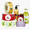 Custom Logo Self Adhesive Label Sticker Printing Waterproof Labels for Bottle Stickers