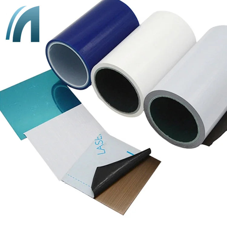 Anti Scratch Soft Moisture Proof Black White Customized Protective Adhesive PE Plastic Film for Aluminum Composite Panel
