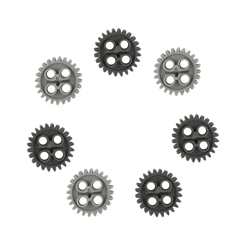 Yuetian ABS Plastic Parts Gear 24 Tooth MOC Assembly Toys DIY al Blocks 3648