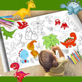 Customized DIY Coloring Paper Roll Offset Paper for Children's Drawing Graffiti Scrolls for Gifts