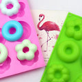 687 Factory Free Sample Silicone Doughnut Shape Silicone Cake Mold Silicone Candle Molds Soap Making Molds