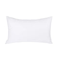 12x20 Double Sides Printable White Satin Pillow Case Sublimation Pillow Cases Lumbar Pillow