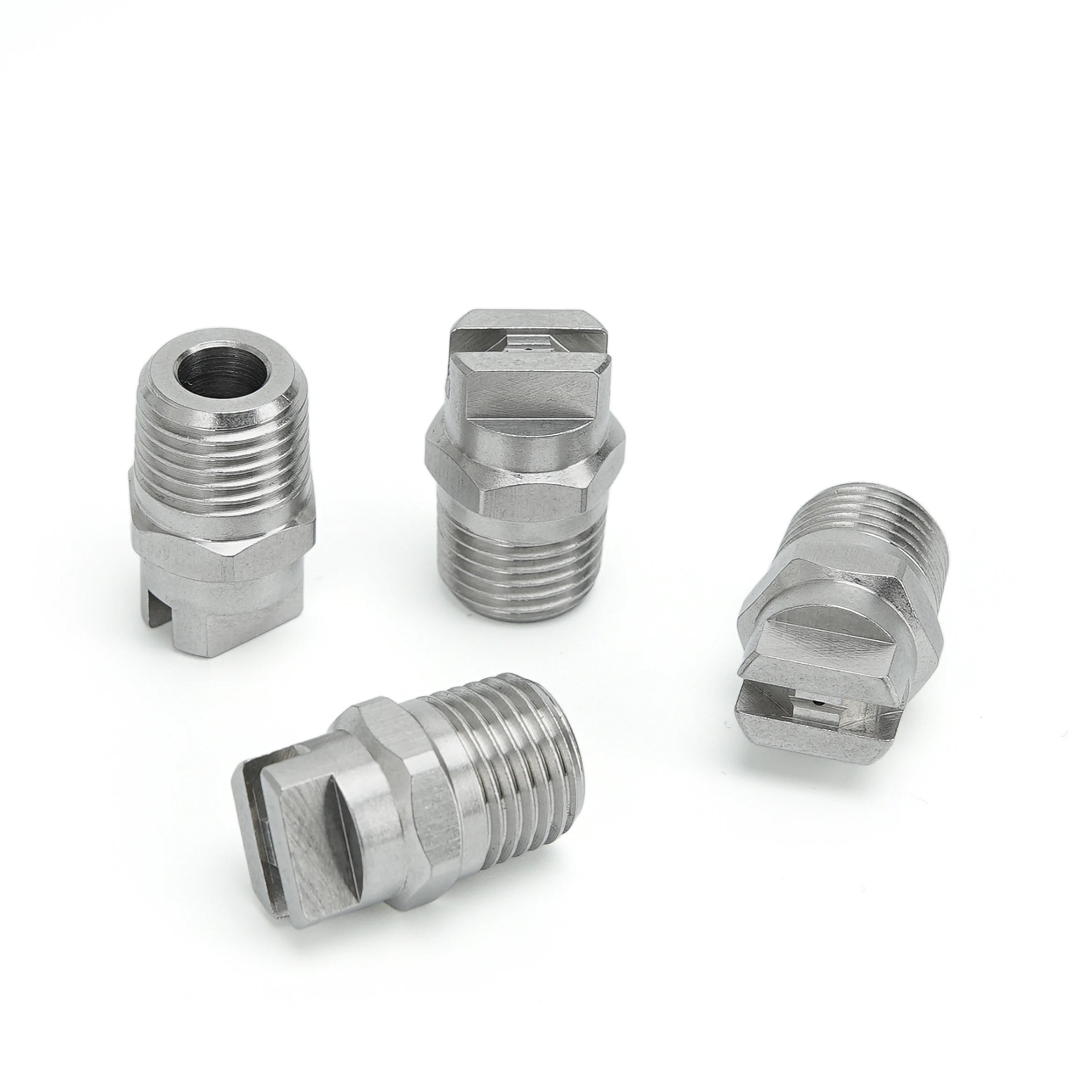 Hot Sale YS Stainless Steel 1/8 1/4 BSPT or NPT HVV 65 Degree Vee Jet Flat Fan Spray Nozzle