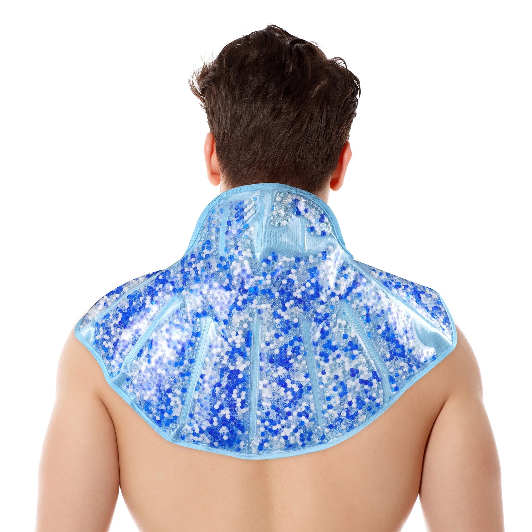 Senwo Reusable Hot/Cold Gel Beads Ice Pack for Neck and Shoulder Pain Relief
