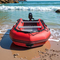 3.6m Length Inflatable Folding Fishing Boat PVC Hypalon Air Deck Floor Bottom Boat Custom Air Rowing Raft for Sale