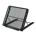 Metal Latticed Desk Table Rotating Portable Foldable Monitor Holder Adjustable Laptop Stand for Home Office