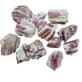 Wholesale Natural Pink Tourmaline Quartz Healing Rough Stone Raw Red Tourmaline
