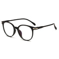 Finished -0.50 to -6.00 Vintage Round Optical Nearsighted Glasses Women Men Prescription Myopia Glasses