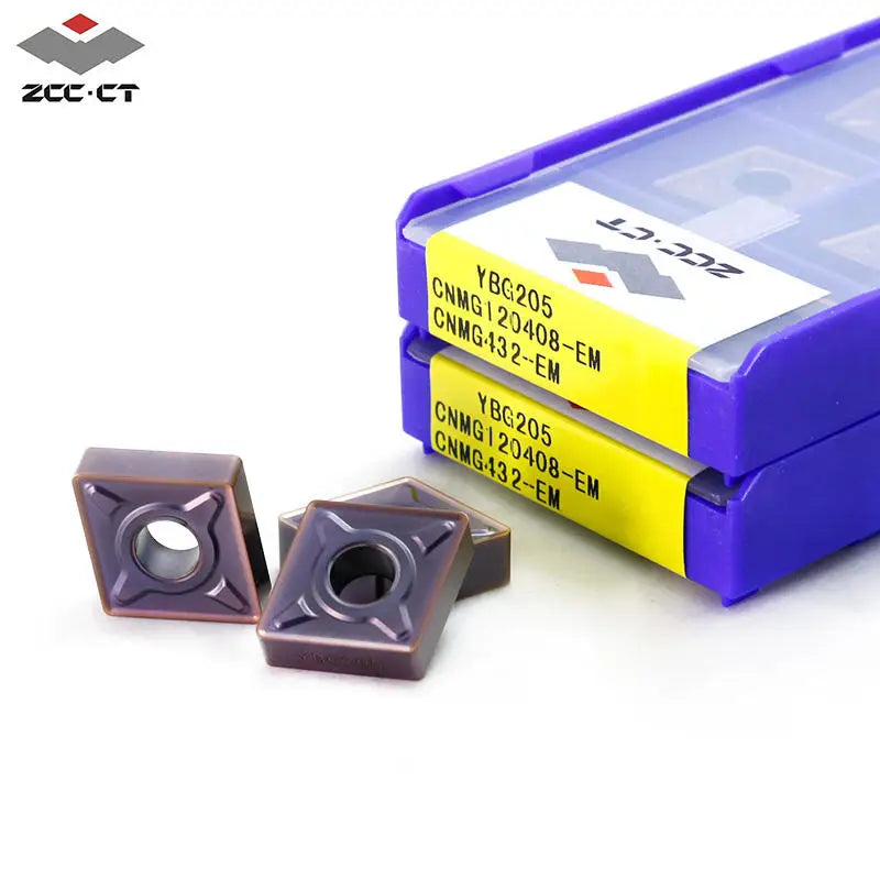 ZCC CT CNMG Series CNC Turning Carbide Insert Tungsten Carbide OEM PVD/CVD Coating Hardness >90