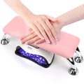 Professional Hand Cushion Holder Soft Leather Sponge Arm Rest Nail Pillow Manicure Art Beauty Nail Mat Pad