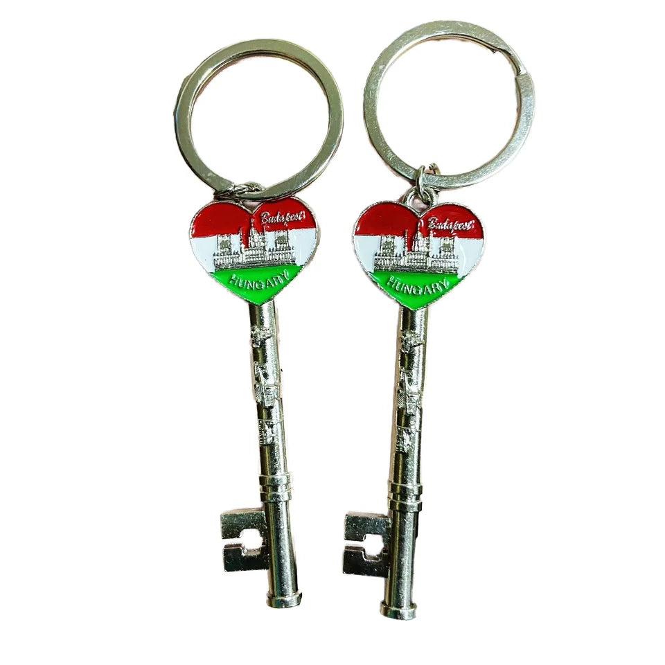 3D Dog Shape Custom Made Fashion Vintage Cartoon Lightweight Metal Zinc Alloy Keychain