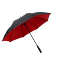 Custom Branded Umbrella with logo Printing Suppliers Manufacturer Promotional Windproof Double Layer Golf Umbrella