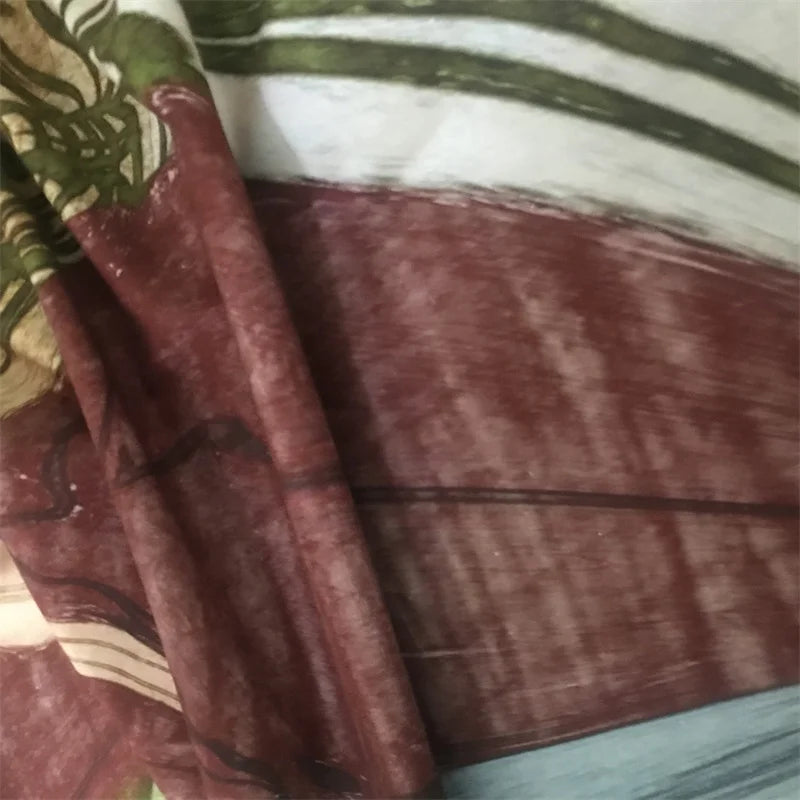 Hot Sale Silk Cotton Ramie Print Fabric From China Factory Direct Whole Sale Price