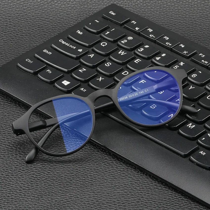 Wholesale Hot Sale New Fashion TR90 Unisex Irregular Anti Blue Light Blocking Glasses Computer Blue Light Eyeglasses Frames MegaBDM
