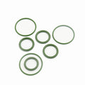 70a Custom Green Rubber O Rings Seals Heat Resistant Nitrile FKM HNBR Nitrile O-Rings Green Color Rubber O Rings