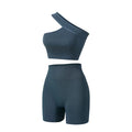 Wholesale Women's Sports Underwear Set Seamless Sports Fitness Tank Top Comfortable Casual Set