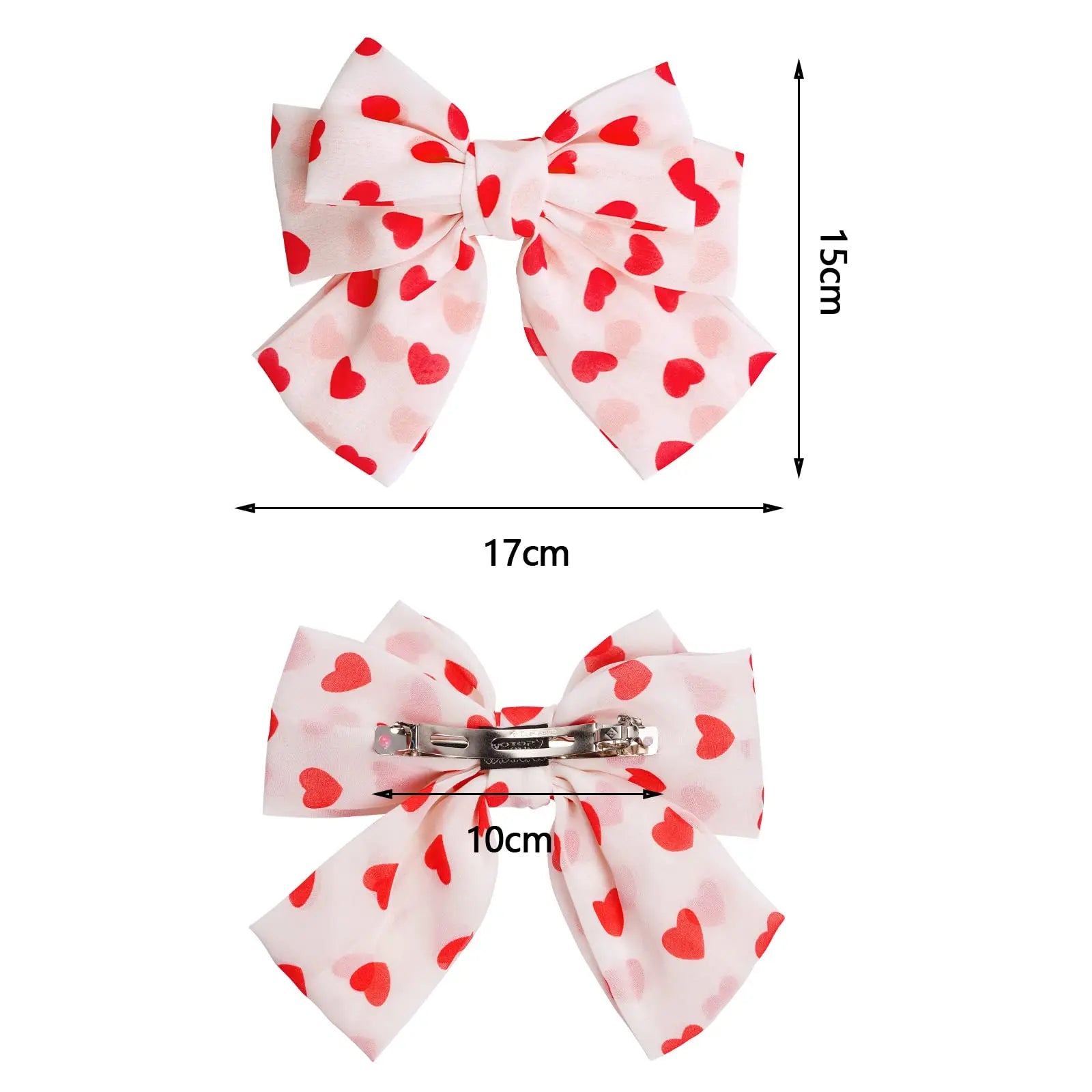 Love Sweet Girls Bow Hair Clips Hair Ties Handmade Hair Decoration Korean Fashion Elastics Ponytail Accessories