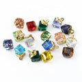Deepeel C2-1 0.8*1.5cm DIY Handmade Crystal Accessories Necklace Bracelet Earrings Jewelry Pendant Decorative Button