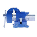 Industrial Home Vice Tools Woodworking Bench Vise with Swivel Base and Anvil Clamps Home Pliers With Swivel Base With Anvil MegaBDM