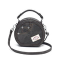 Trendy Fashion Circular Woman Bags Luxury Handbags Crossbody Shoulder Leather Round Bags for Women