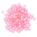 Factory Sell 1000pcs/bag Pink Transparent Alphabet Acrylic Letter Beads
