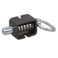 Heavy Duty Stainless Steel CNC Machined Trailer Truck Door Weld-On Side Spring Loaded Latch Bolt