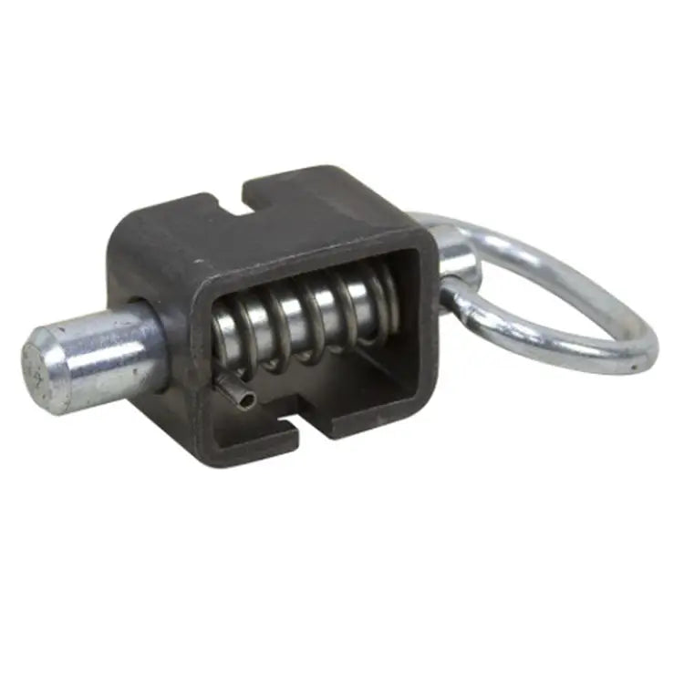 Heavy Duty Stainless Steel CNC Machined Trailer Truck Door Weld-On Side Spring Loaded Latch Bolt