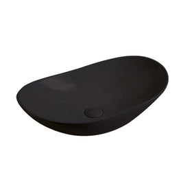 Black Hotel Wash Basin Sink Bathroom Table Counter Top Basin Sink