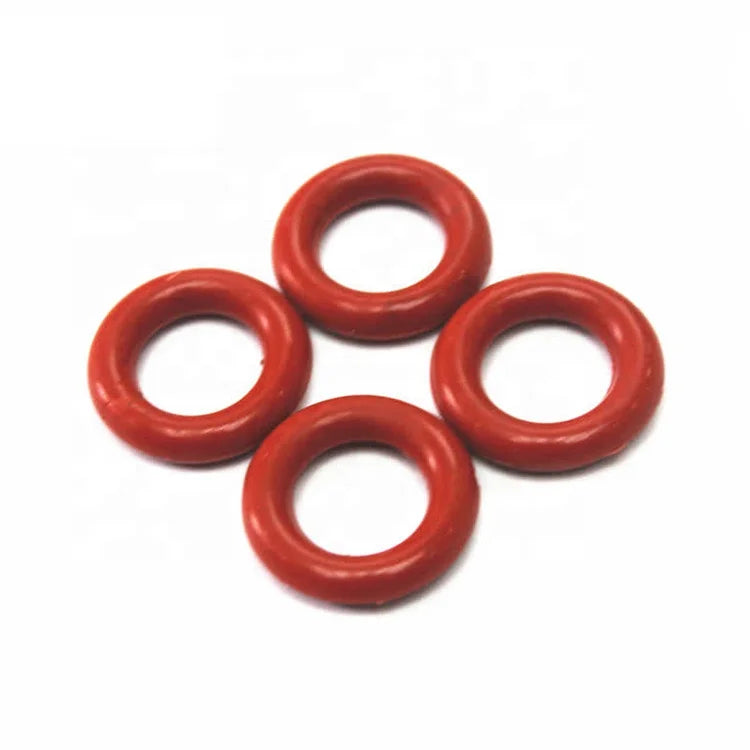 Colorful Silicone Rubber O-Ring in Black Blue Red Yellow White Clear for FKM NBR EPDM Sealing Variety of Colors in One Product
