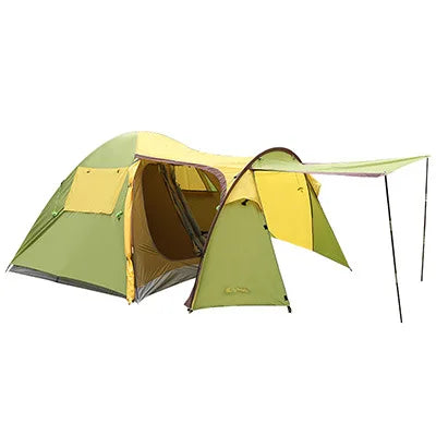 2025 CHANODUG Double Layer One Bedroom One Living Room Camping Hiking & Traveling Lightweight Outdoor Large Mesh Tent