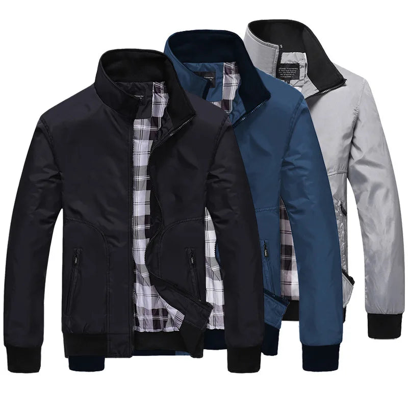 Men's Outerwear New Casual Workwear Jacket Spring and Autumn Men's Jacket