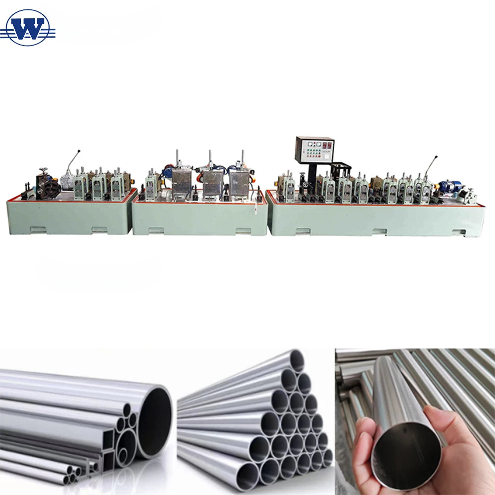 Full Automatic Steel Pipe Making Machinery to Make Stainless/Carbon/Galvanized Steel Pipes