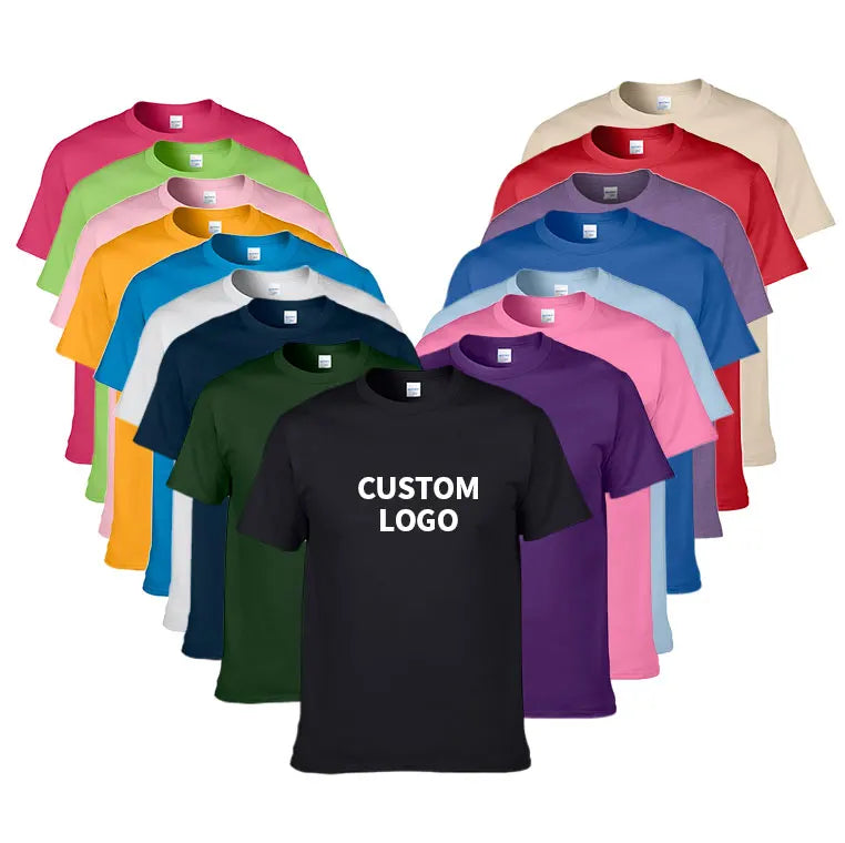 100% Cotton Short Sleeve Men's T-Shirt Custom Printed White Solid Design Formal Style Knitted Blank Wholesale Plain T-Shirt