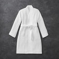 Luxury Hotel Bathrobe 100%cotton Waffle Bathrobe with Custom logo
