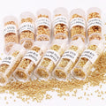Ready to Ship Color-preserving Plating Gold TOHO and Miyuki Beads 10g Package Seed Beads for Jewelry Making
