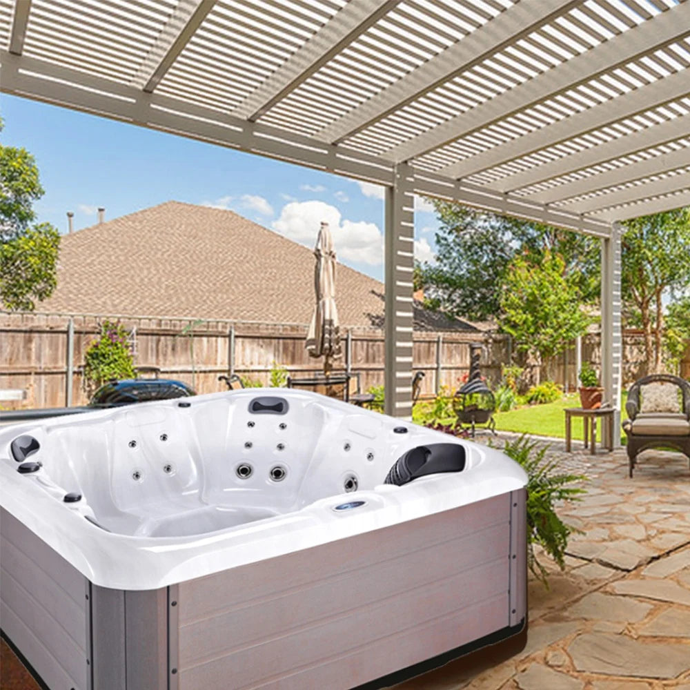 Sunrans Wholesale Garden Hot Tubs Hydro Massage whirlpool Spa Tubs for 6 Persons