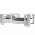 Unique Design Nordic Style Single Layer Easy Assembly Without Screws Wooden Children Beds No Paint Kids Baby Bed