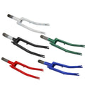 AGEKUSL 74mm Hub Size Cr-Mo Steel Alloy Bike Front Fork Lightweight 0.58kg for Brompton 3 Sixty Pike Folding Bicycle
