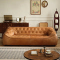 Vesina Modern Design Sofa Set with Faux Leather Fabric for Villa Living Room