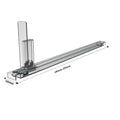 2024 Latest Supermarket Shelf Pusher Spring Loaded Shelf Pusher with Beverage Display Rack Divider