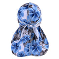 Factory Wholesale Custom Printing Velvet Durags Fashion Hiphop Durag Long Straps Designer Velvet Durag for Men