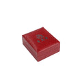 Professional Manufacturer Luxury Lizard Pattern Paper Square PU Leather  Bracelet Display Jewelry Packaging Box With Lid