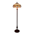 Tiffany Vintage Style Floor Lamp Decorative Lampara Lampe Giant Downing Bronze Corner American Led Floor Lamp MegaBDM