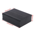 Black Aluminum DIY Electronic Project Box Enclosure 120x97x40mm Instrument for Case Custom Fabrication Services