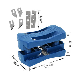 MaxTool PVC Edge Banding Machine Wood Edge Trimmer Double Edges Trimming Tools Industrial DIY OEM Woodworking Cutter 15-40mm 1