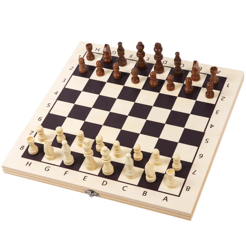 WEI WEI TIGER Wooden Chess Family Friends Interactive Game Toys Children Exercise Thinking Puzzle Early Education Eco-friendly