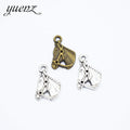 YuenZ 2 Colour Antique Bronze Horse Head Pendant Alloy DIY Fashion Charm Bracelet Necklace Jewelry Accessories D9249