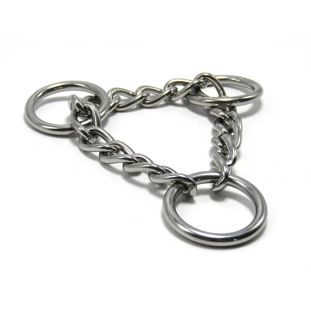 Hot Sale 25mm Metal Stainless Steel Martingale Chain Dog Collar for Dog
