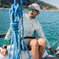OEM Wholesale Sport Fishing Shirt Men's Bamboo Lightweight Long Sleeve T-shirt Uv protection Fishing Clothing