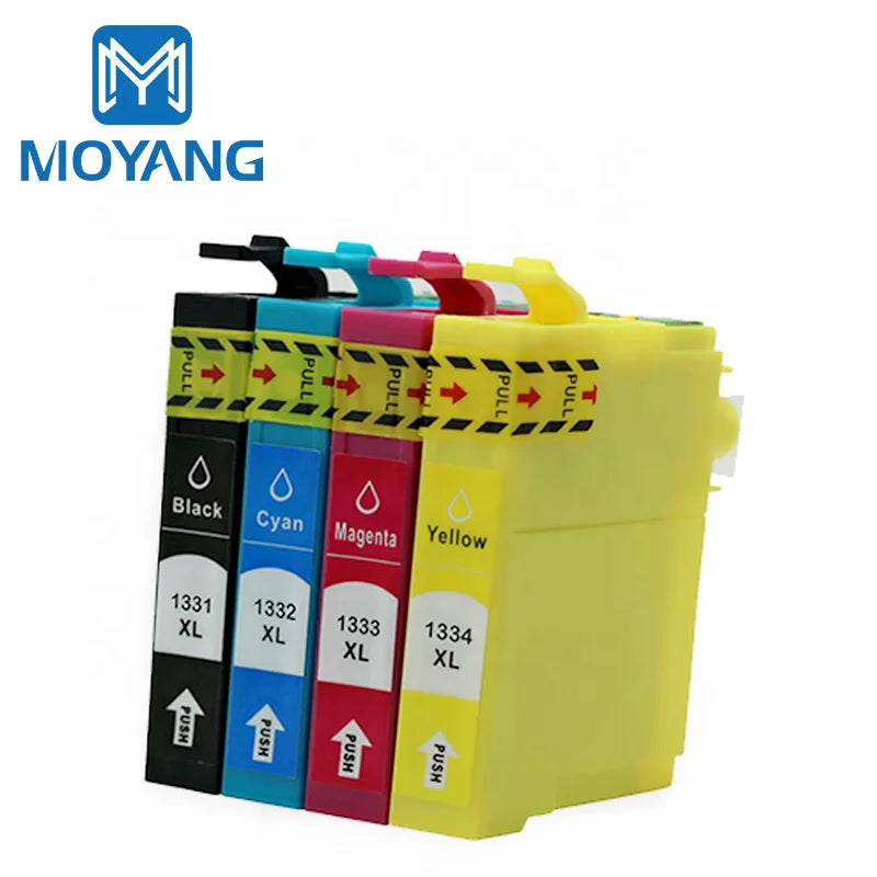 MoYang Compatible for EPSON T1331-4 Ink Cartridge Stylus T12/T22/N11/NX125/TX120/TX129/TX420W/TX320F 325 Printer T1331